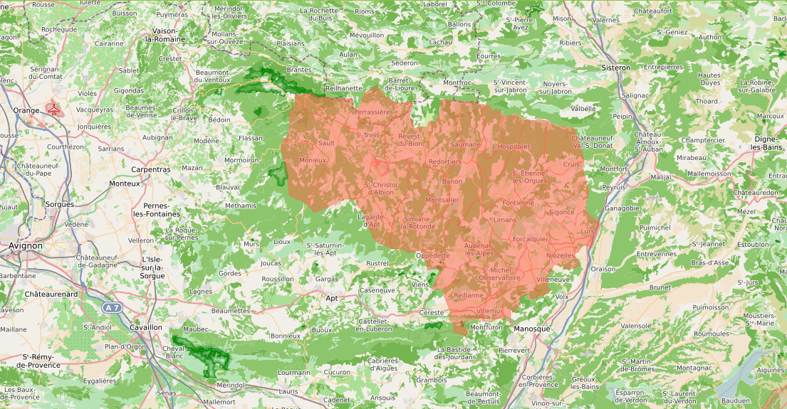 carte territoire