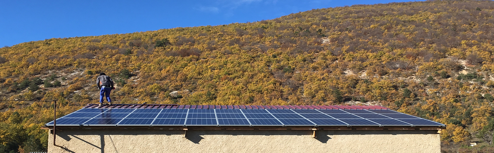 Panneaux photovoltaiques au Pays de Banon avec le Centrale Villageoise
