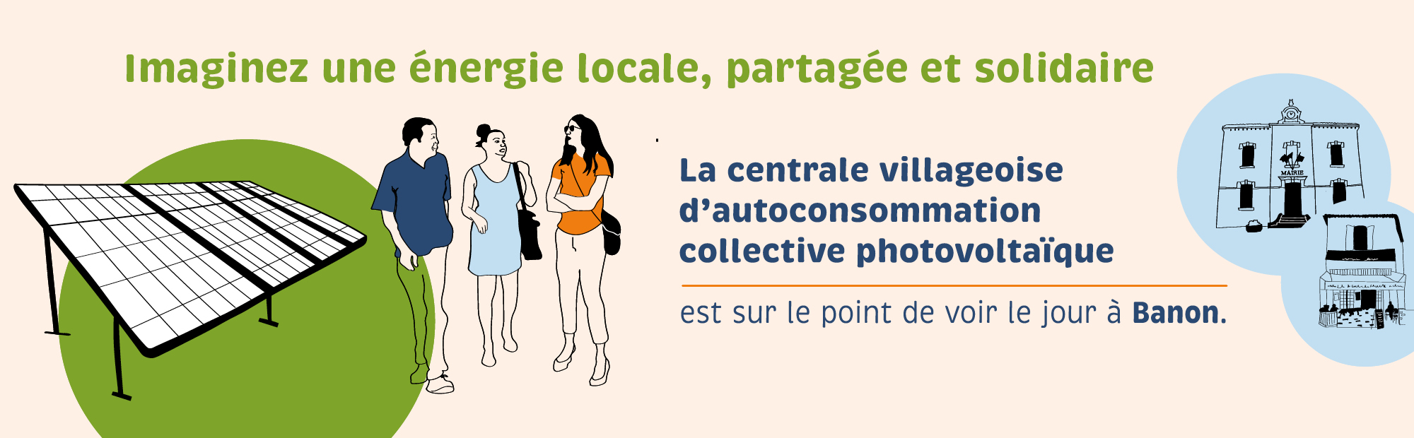 Autoconsommation collective photovltaique Lure Albion